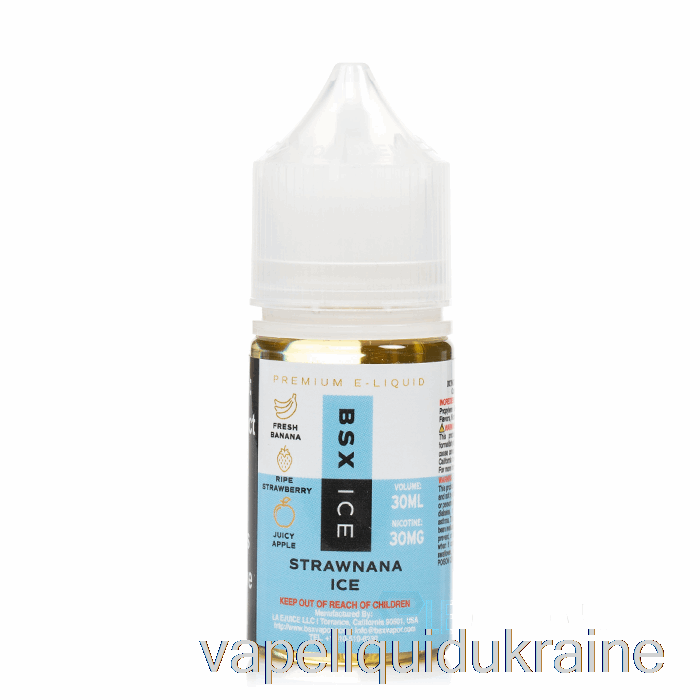 Vape Ukraine Strawnana Ice - BSX Salt Series - 30mL 50mg